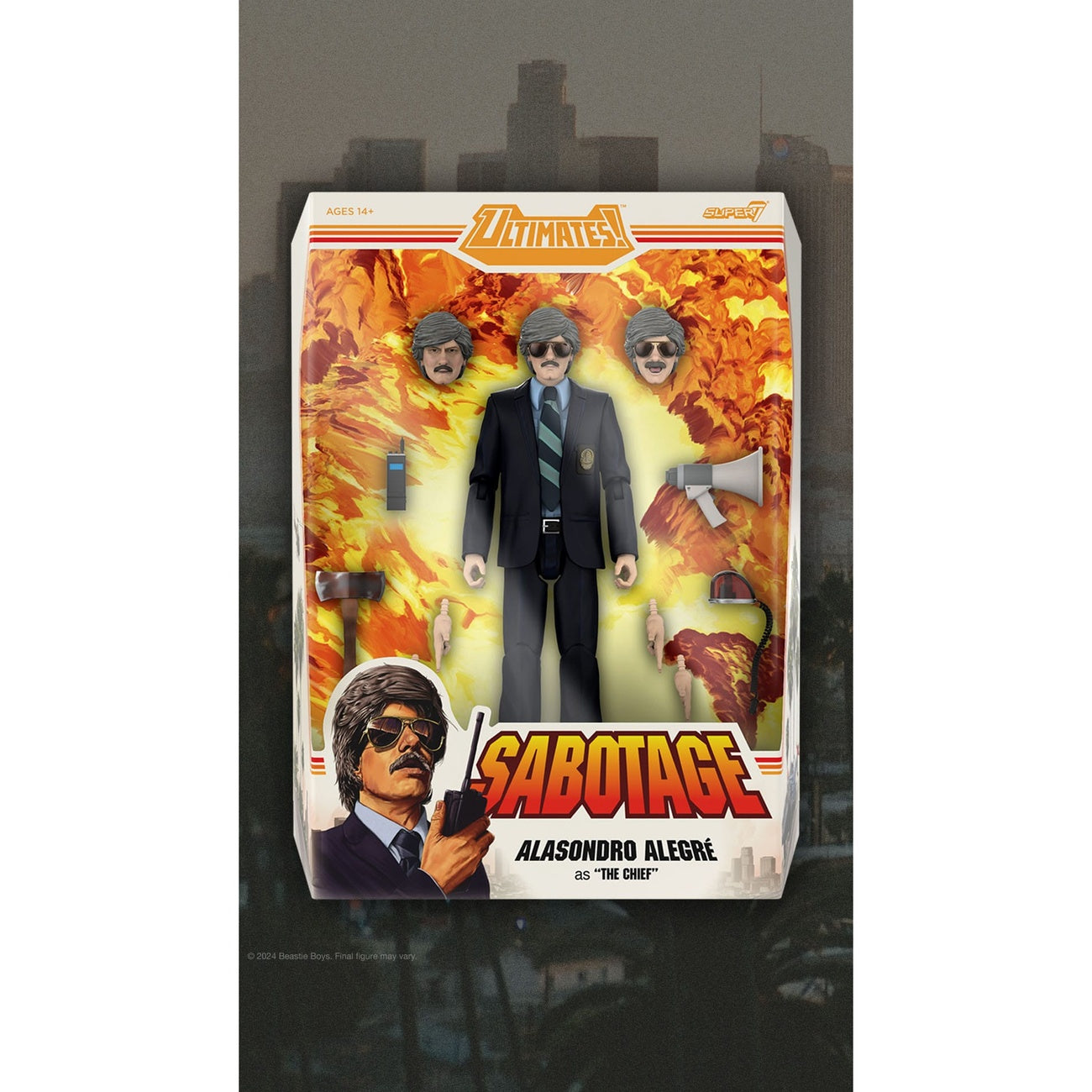 Product image Beastie Boys Ultimates Action Figure Wave 1 Alasondro Alegre as "The Chief" 18 cm