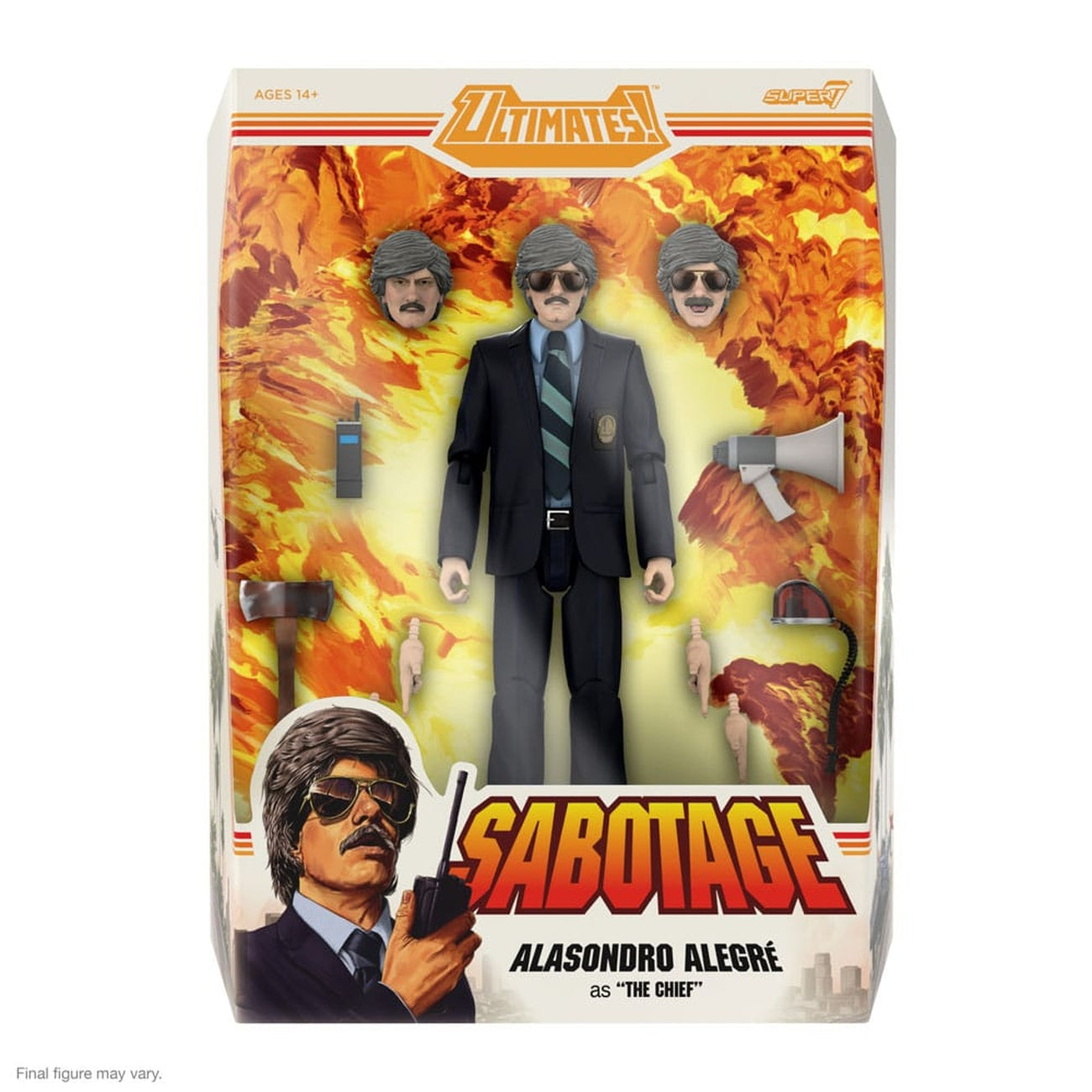 Product image Beastie Boys Ultimates Action Figure Wave 1 Alasondro Alegre as "The Chief" 18 cm