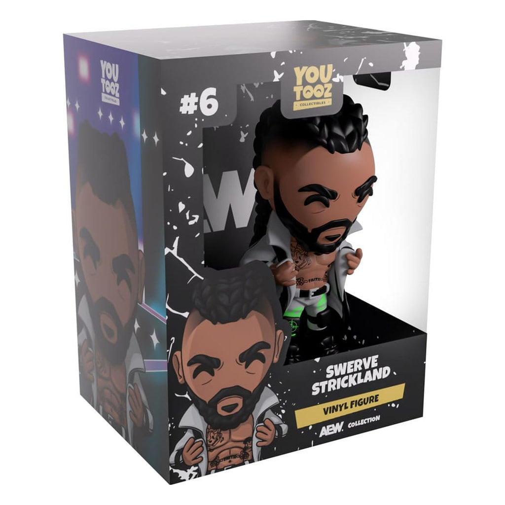 Product image All Elite Wrestling Vinyl Figure Swerve Strickland 12 cm