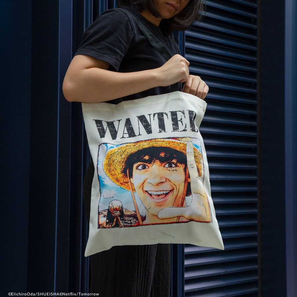 Product image One Piece Tote Bag Wanted Luffy