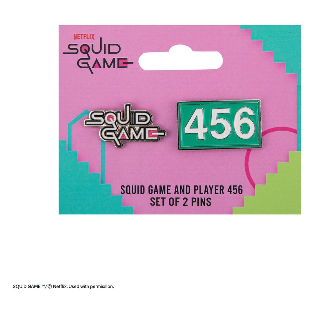 Product image Squid Game Pins 2-Pack Squid Game & Player 456