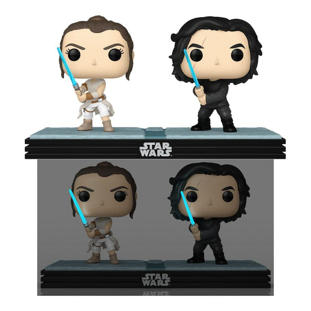 Product image Star Wars POP! Movie Moments Vinyl Bobble-Head Figure 2-Pack Kylo & Rey 9 cm
