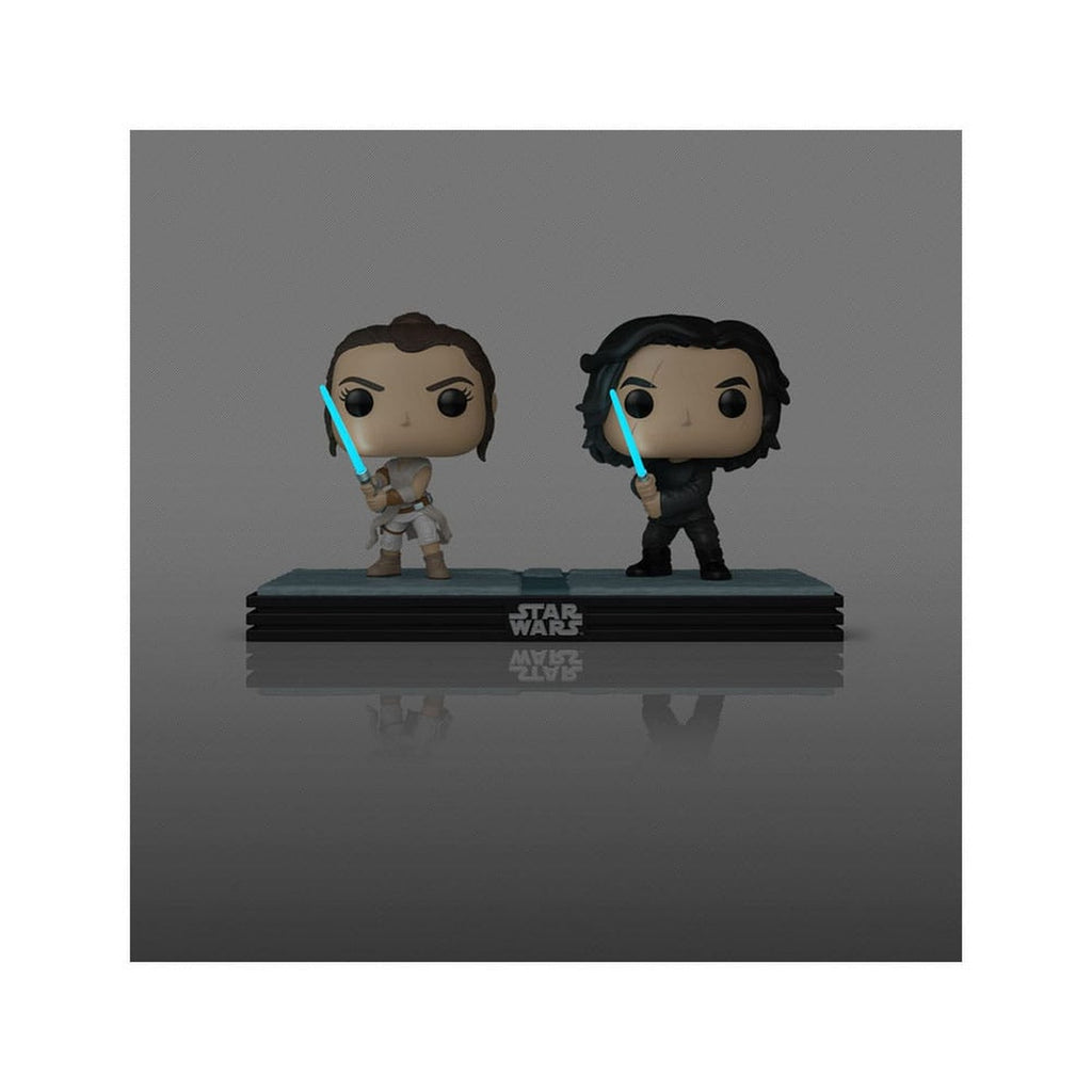 Product image Star Wars POP! Movie Moments Vinyl Bobble-Head Figure 2-Pack Kylo & Rey 9 cm