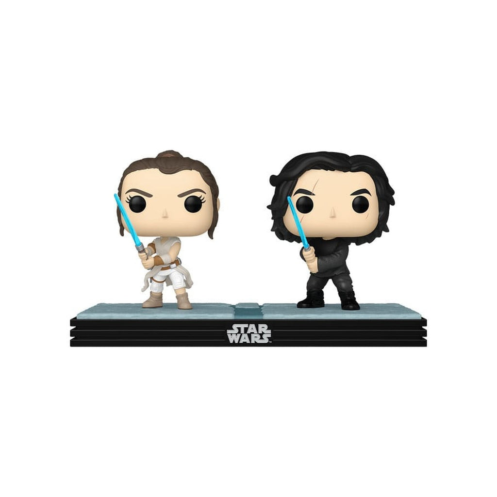 Product image Star Wars POP! Movie Moments Vinyl Bobble-Head Figure 2-Pack Kylo & Rey 9 cm
