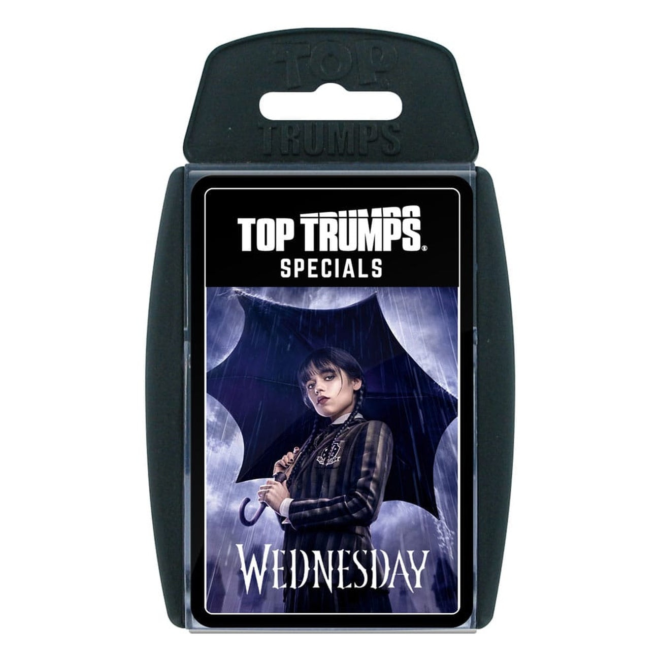 Product image Wednesday Card Game Top Trumps *German Version*