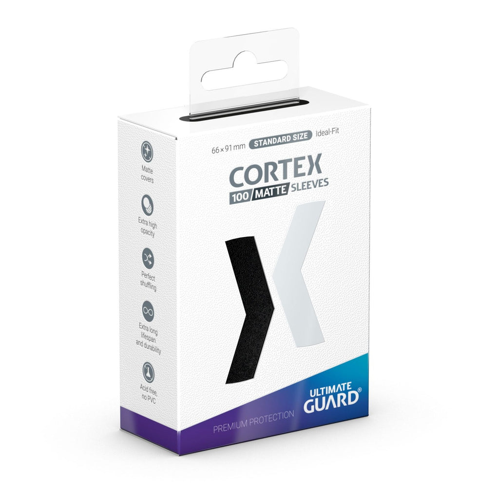 Product image Ultimate Guard Cortex Sleeves Matte Standard Size (100) - Black