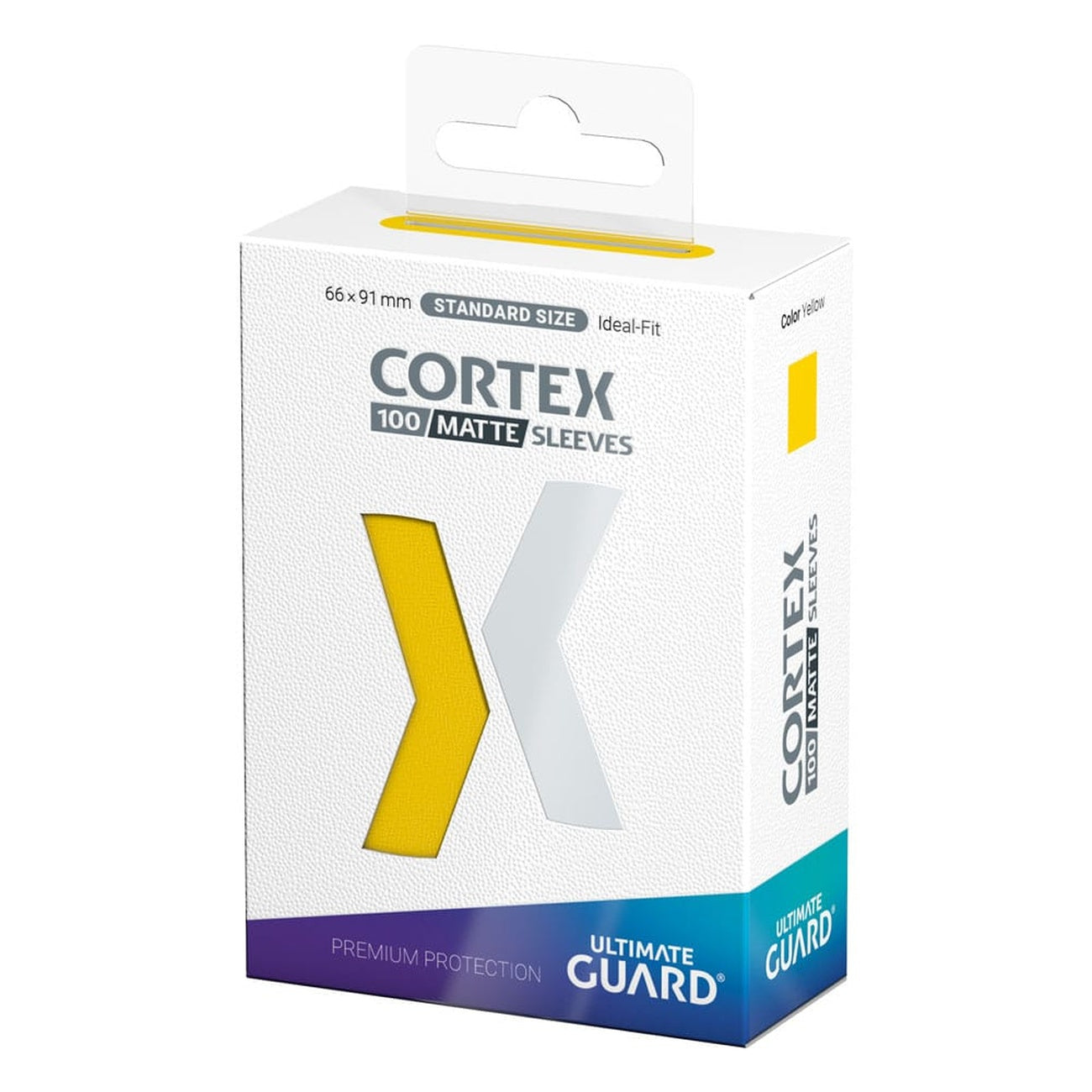 Product image Ultimate Guard Cortex Sleeves Matte Standard Size (100) - Yellow