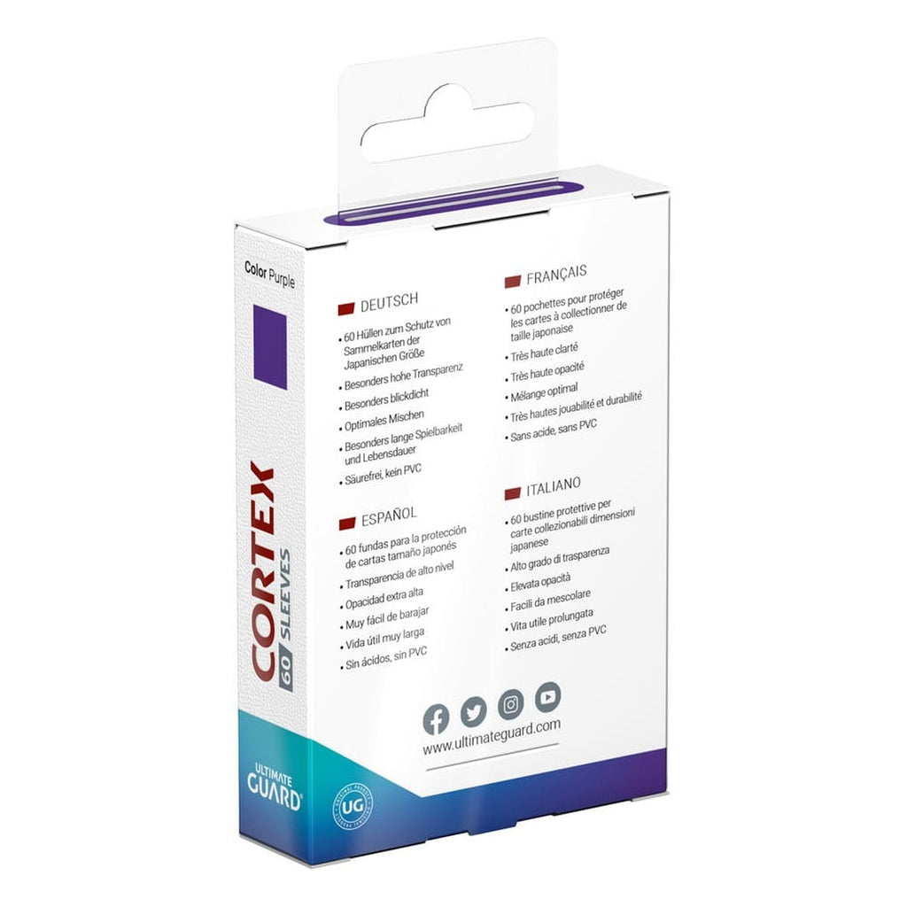 Product image Ultimate Guard Cortex Sleeves Japanese Size (60) - Purple