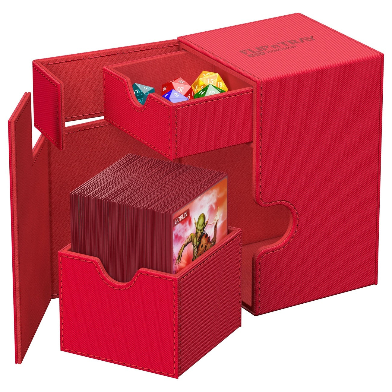 Product image Ultimate Guard Flip'n'Tray 100+ Xenoskin - Red