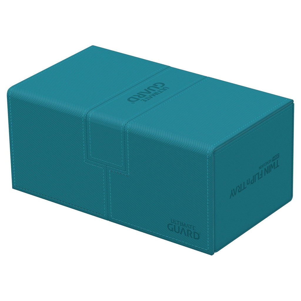 Product image Ultimate Guard Twin Flip'n'Tray 200+ Xenoskin - Petrol