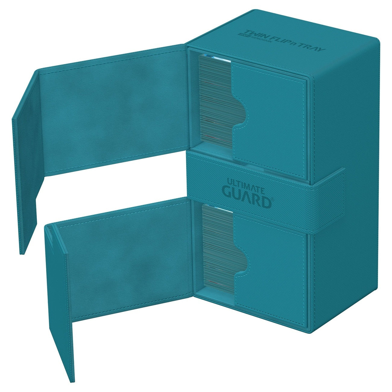 Product image Ultimate Guard Twin Flip'n'Tray 200+ Xenoskin - Petrol