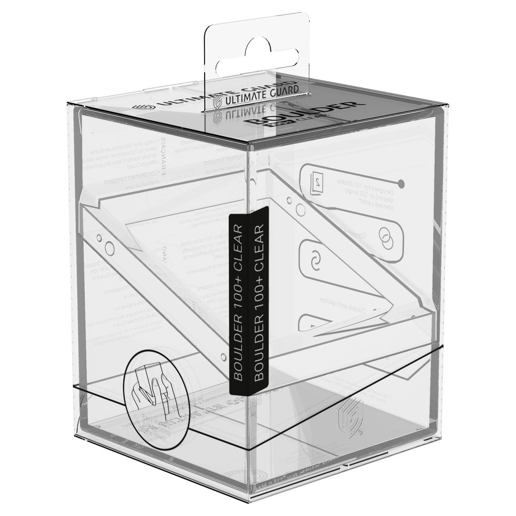 Product image Ultimate Guard Boulder 100+ Clear - Transparent