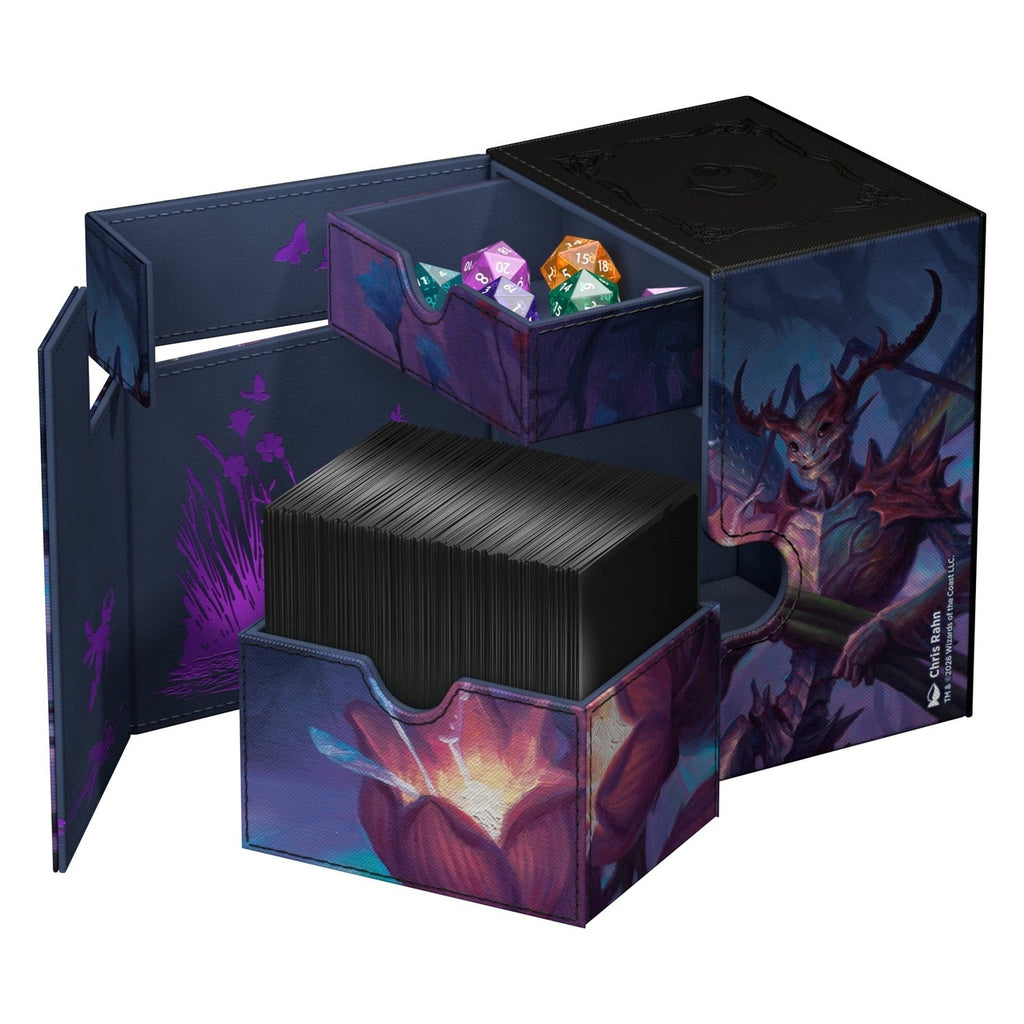 Product image Ultimate Guard Flip'n'Tray 133+ Xenoskin Magic: The Gathering "Lorwyn Eclipsed" - Bitterbloom Bearer