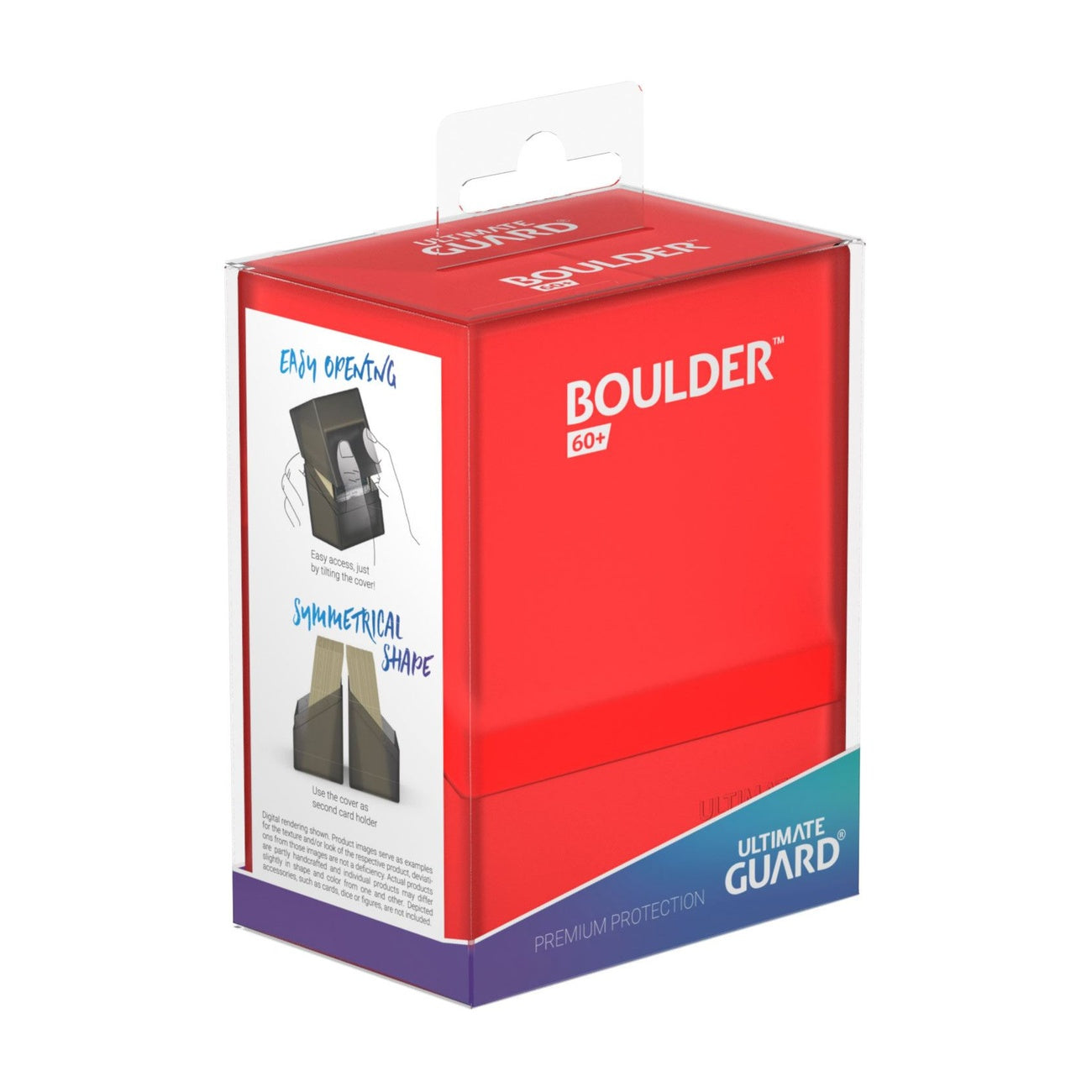 Product image Ultimate Guard Boulder 60+ - Ruby