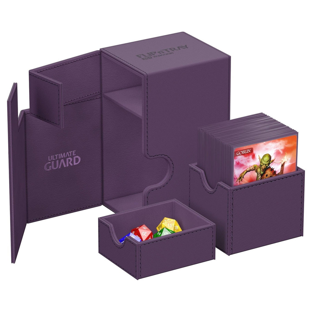 Product image Ultimate Guard Flip'n'Tray 80+ Xenoskin – Purple