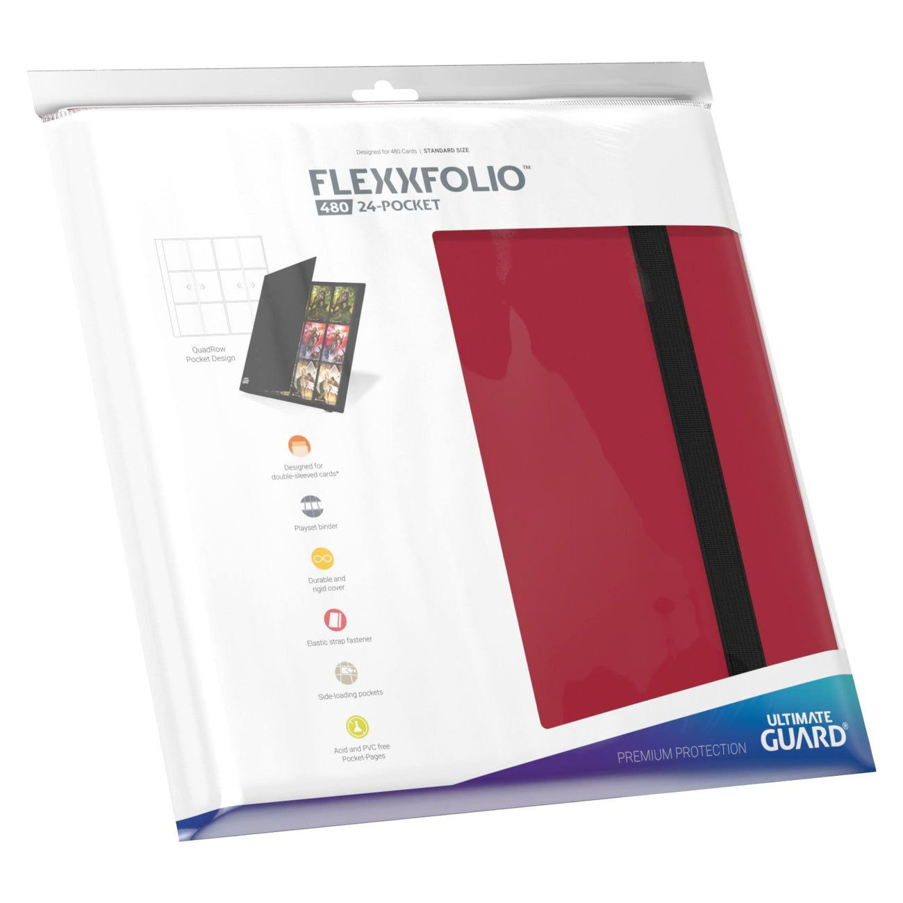 Product image Ultimate Guard Flexxfolio 480 24-Pocket - Red