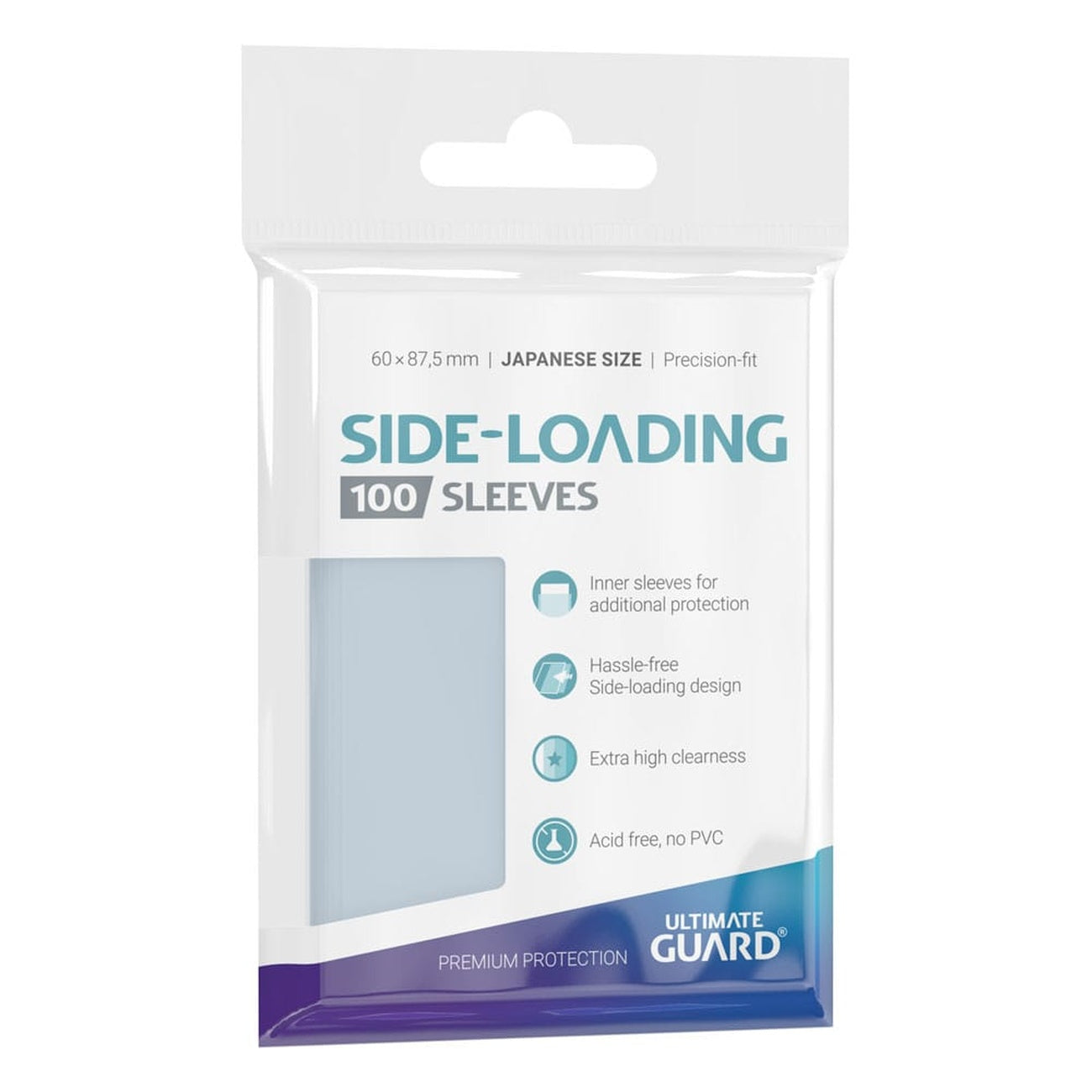 Product image Ultimate Guard Precise-Fit Sleeves Japanese Size (100) - Side-Loading