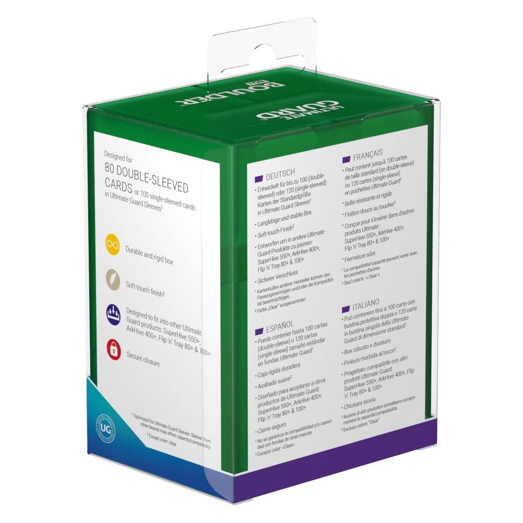 Product image Ultimate Guard Boulder 80+ - Emerald