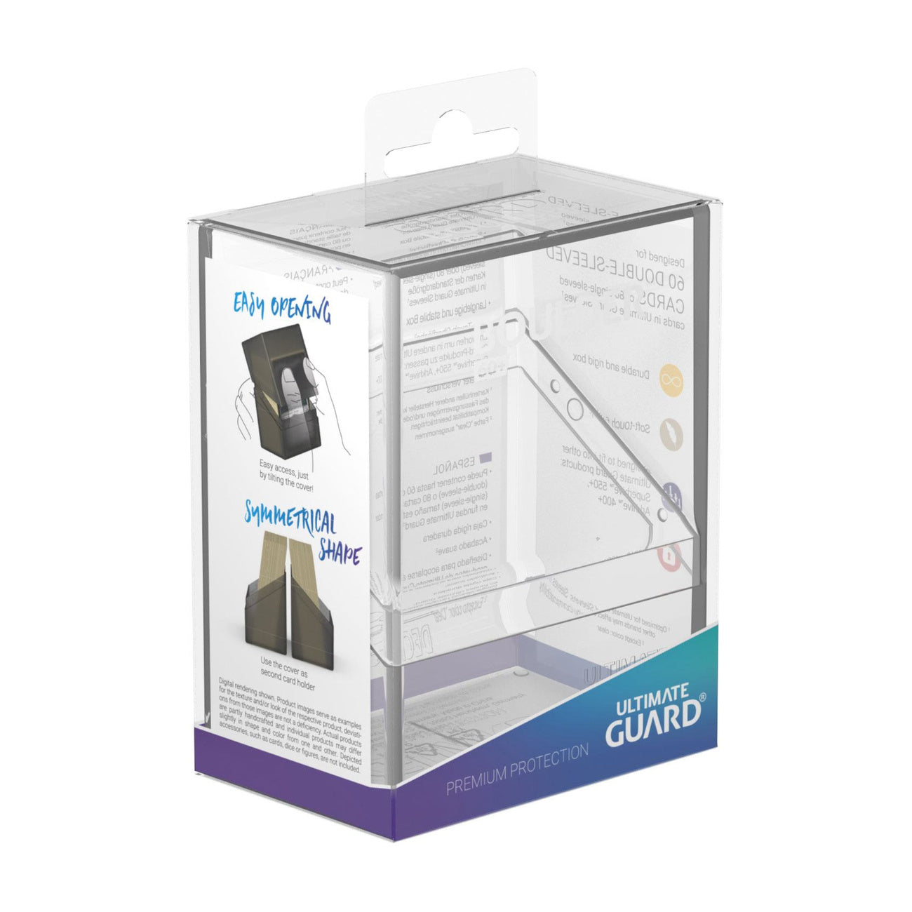 Product image Ultimate Guard Boulder 60+ - Clear