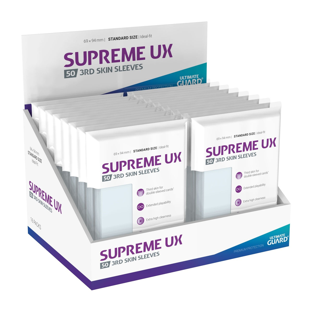 Product image Ultimate Guard Supreme UX 3rd Skin Sleeves (50)