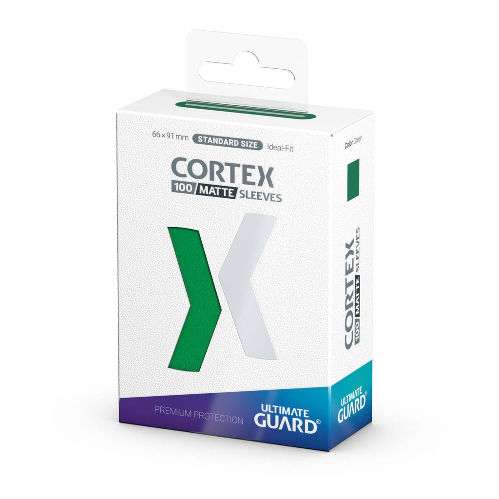 Product image Ultimate Guard Cortex Sleeves Matte Standard Size (100) - Green
