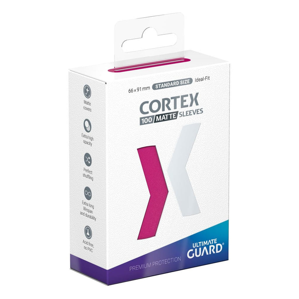 Product image Ultimate Guard Cortex Sleeves Matte Standard Size (100) - Pink