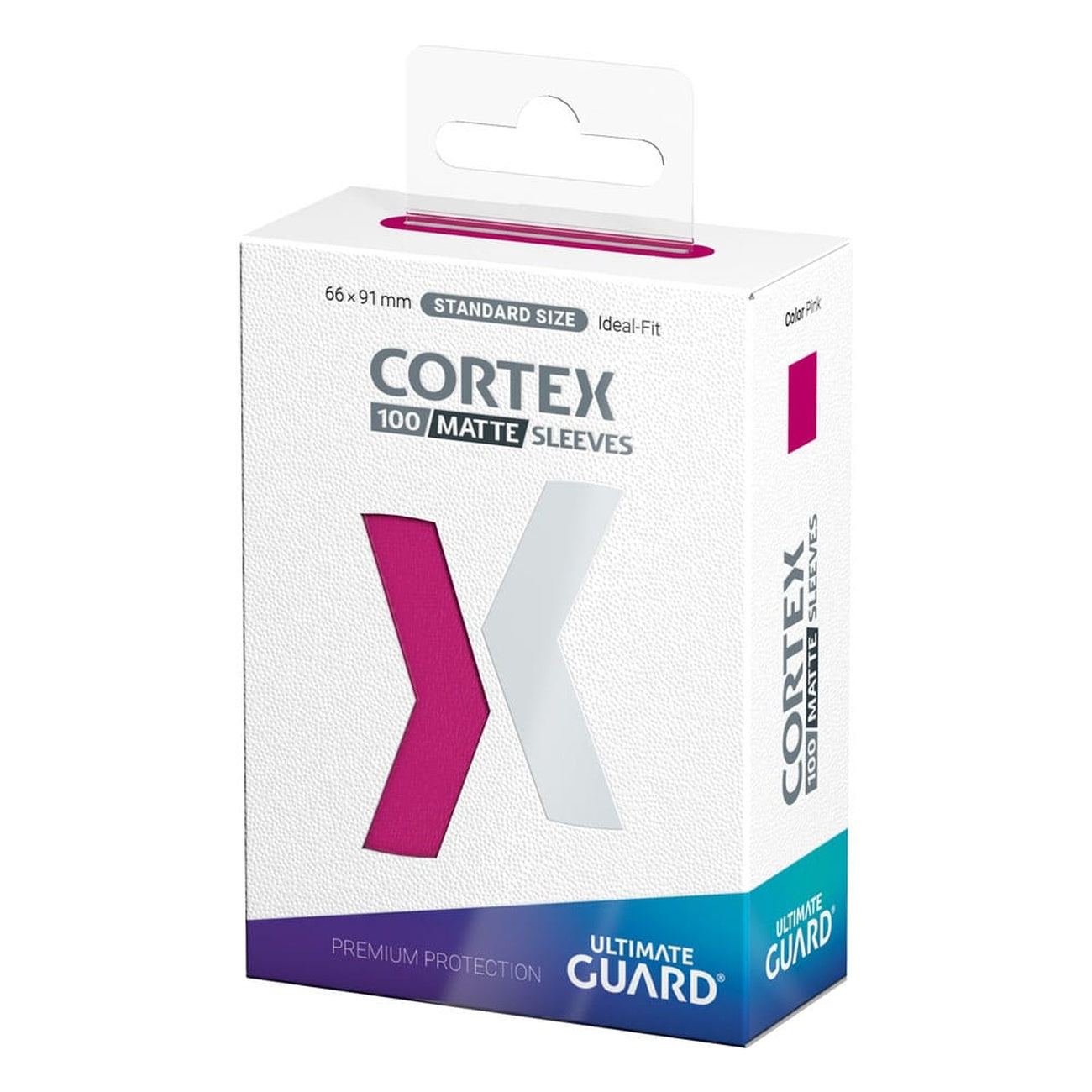 Product image Ultimate Guard Cortex Sleeves Matte Standard Size (100) - Pink