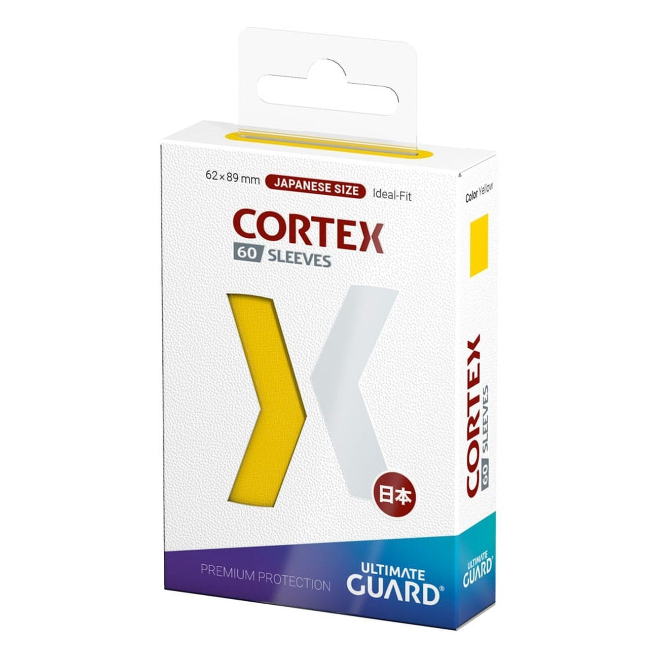 Product image Ultimate Guard Cortex Sleeves Japanese Size (60) - Yellow