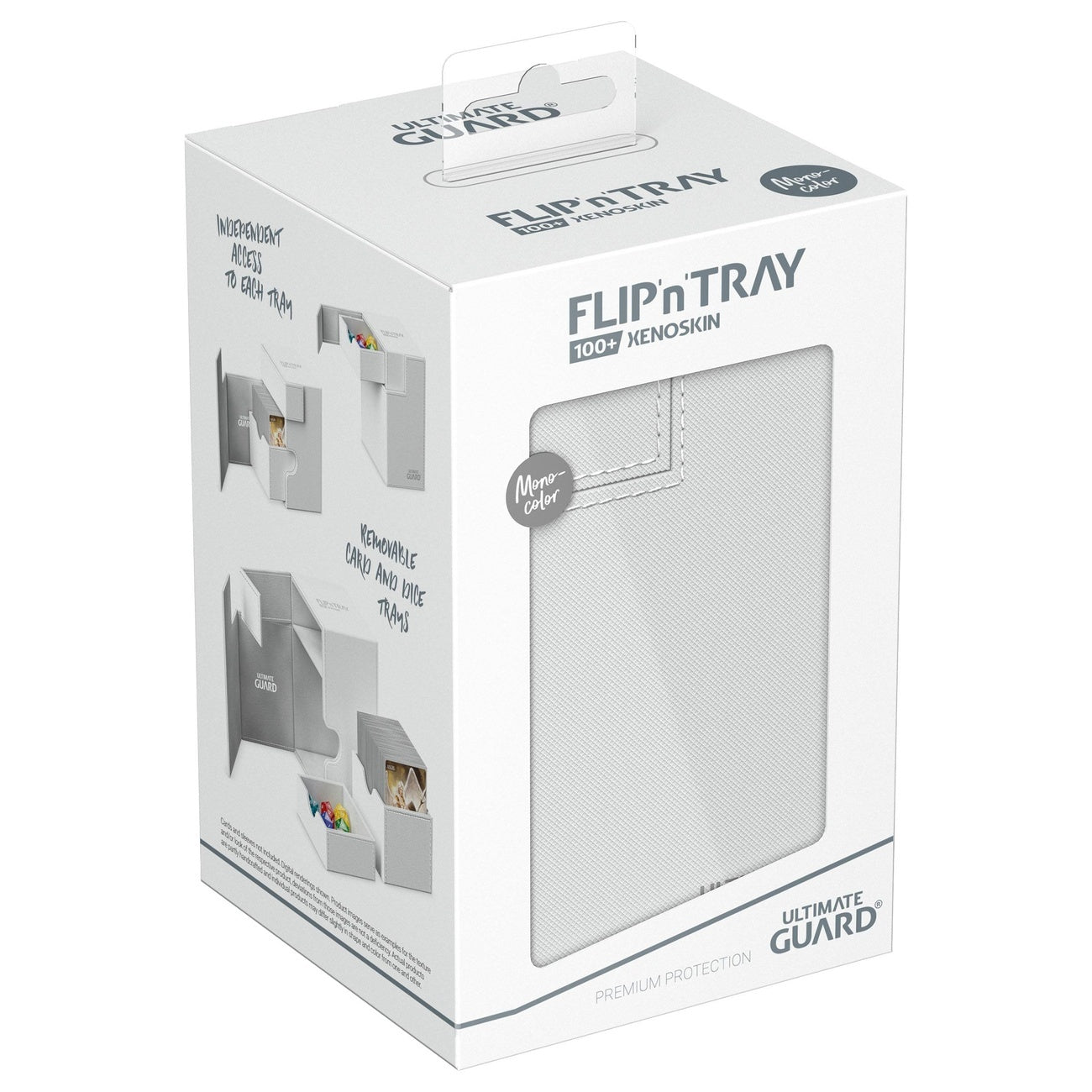Product image Ultimate Guard Flip'n'Tray 100+ Xenoskin - White