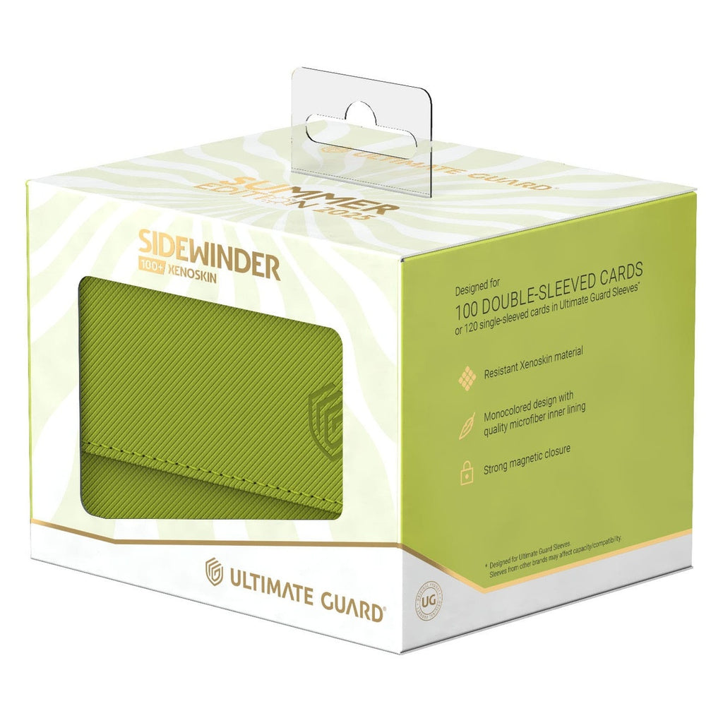 Product image Ultimate Guard Sidewinder 100+ Xenoskin "Summer Edition 2025" - Lime