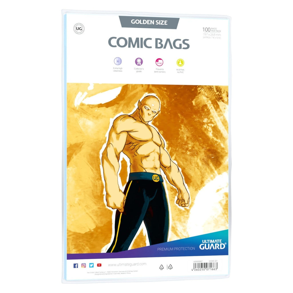 Product image Ultimate Guard Comic Bags Standard (100) - Golden Size