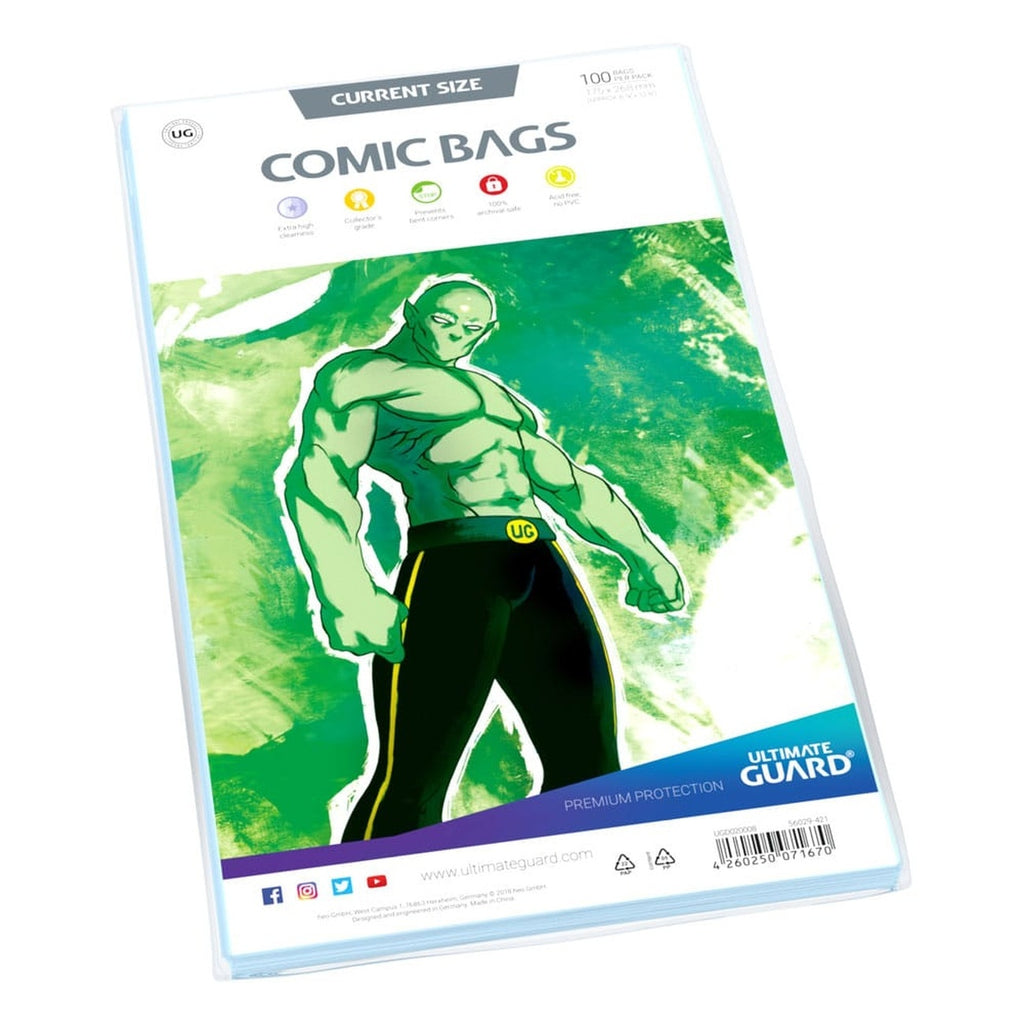 Product image Ultimate Guard Comic Bags Standard (100) - Current Size