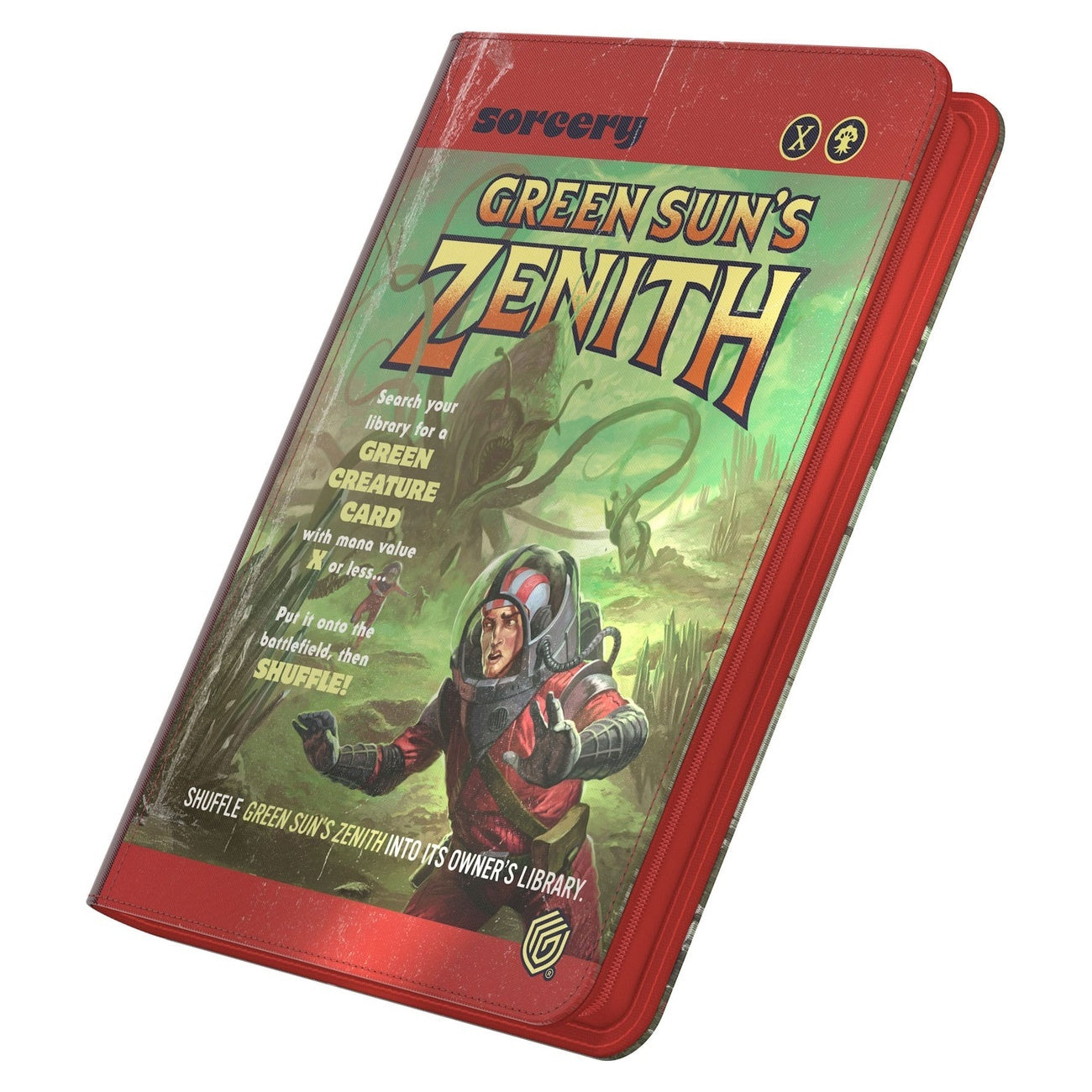 Product image Ultimate Guard Zipfolio 360 Xenoskin Magic: The Gathering "Edge of Eternities" - Green Sun’s Zenith