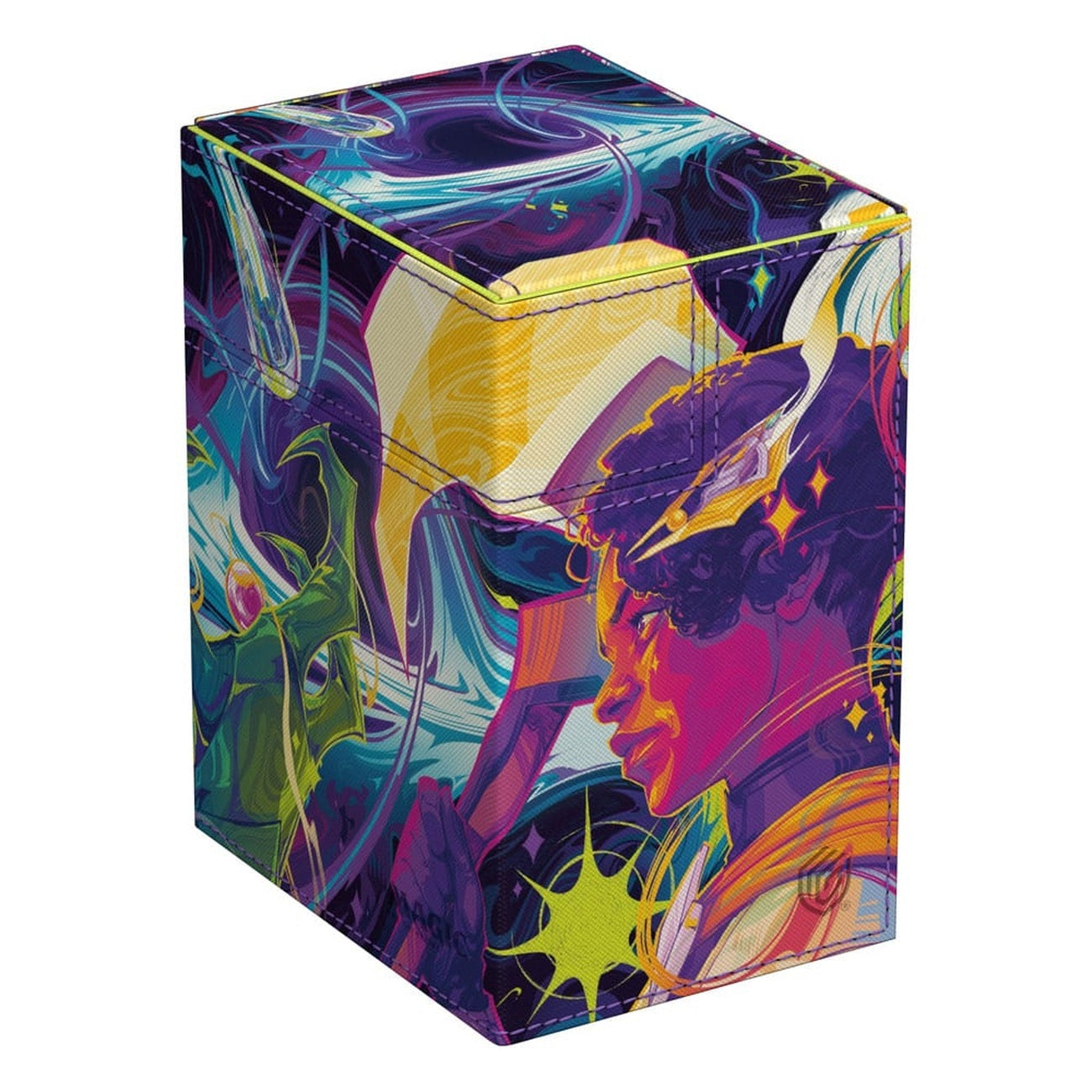 Product image Ultimate Guard Flip'n'Tray 133+ Xenoskin Magic: The Gathering "Edge of Eternities" - Haliya and Tezzeret