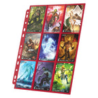Product image Ultimate Guard 18-Pocket Pages Side-Loading (10) - Red