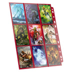 Product image Ultimate Guard 18-Pocket Pages Side-Loading (10) - Red