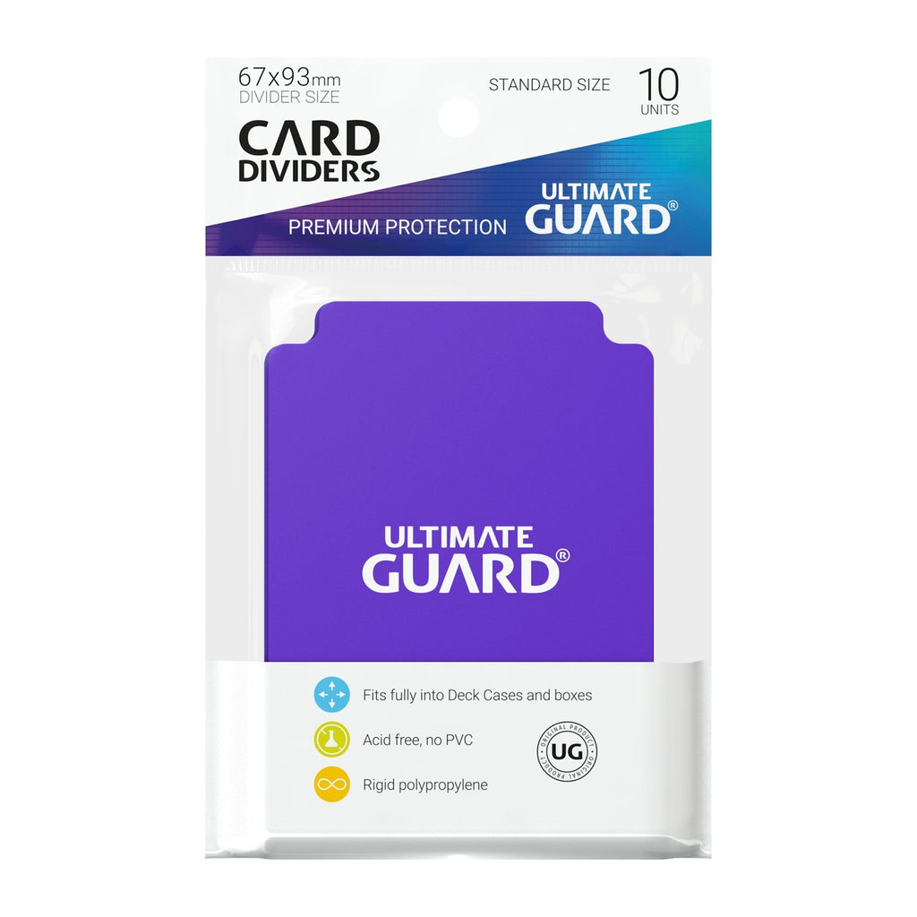 Product image Ultimate Guard Card Dividers Standard Size (10) - Purple