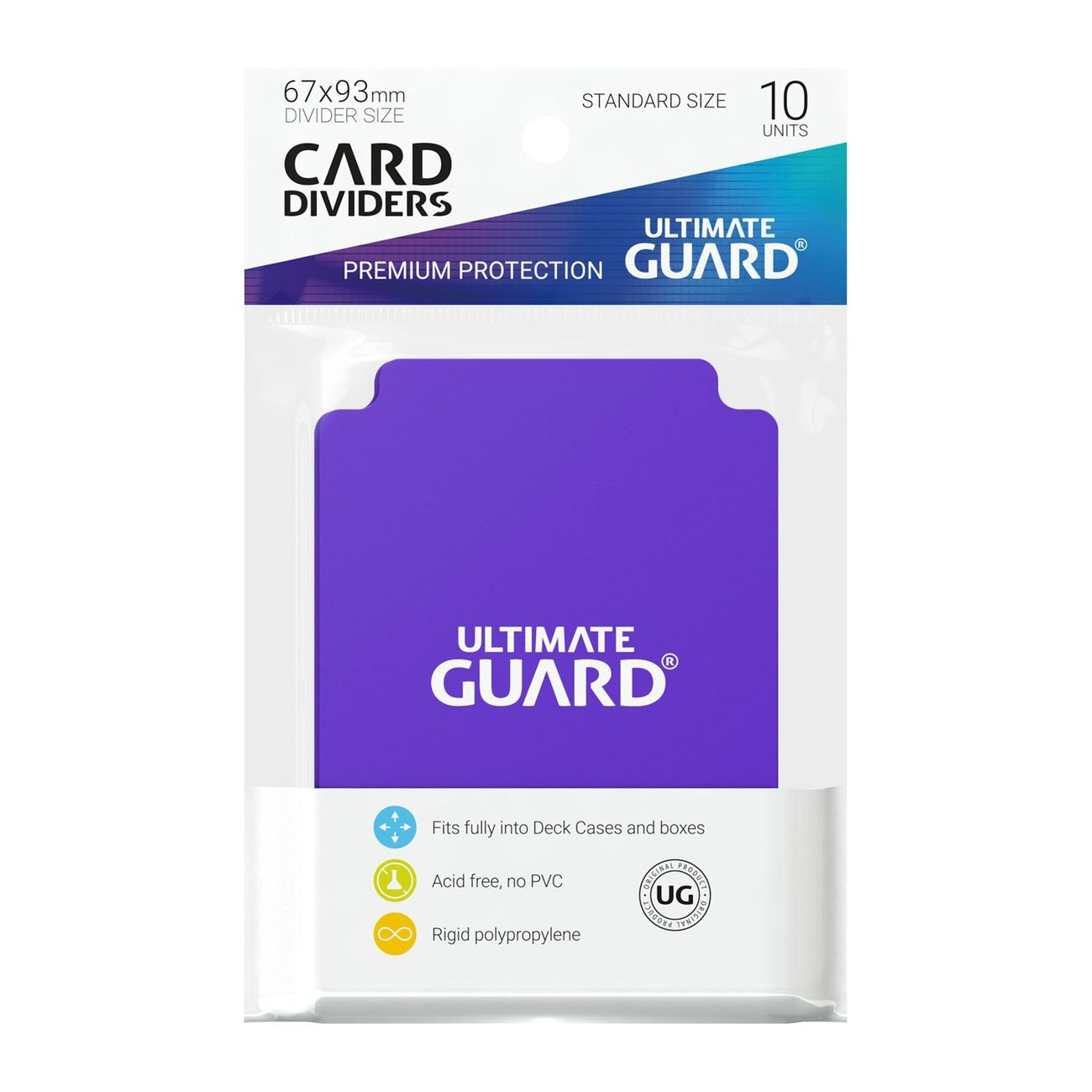 Product image Ultimate Guard Card Dividers Standard Size (10) - Purple