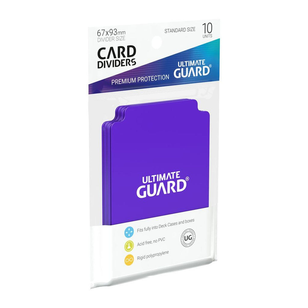 Product image Ultimate Guard Card Dividers Standard Size (10) - Purple