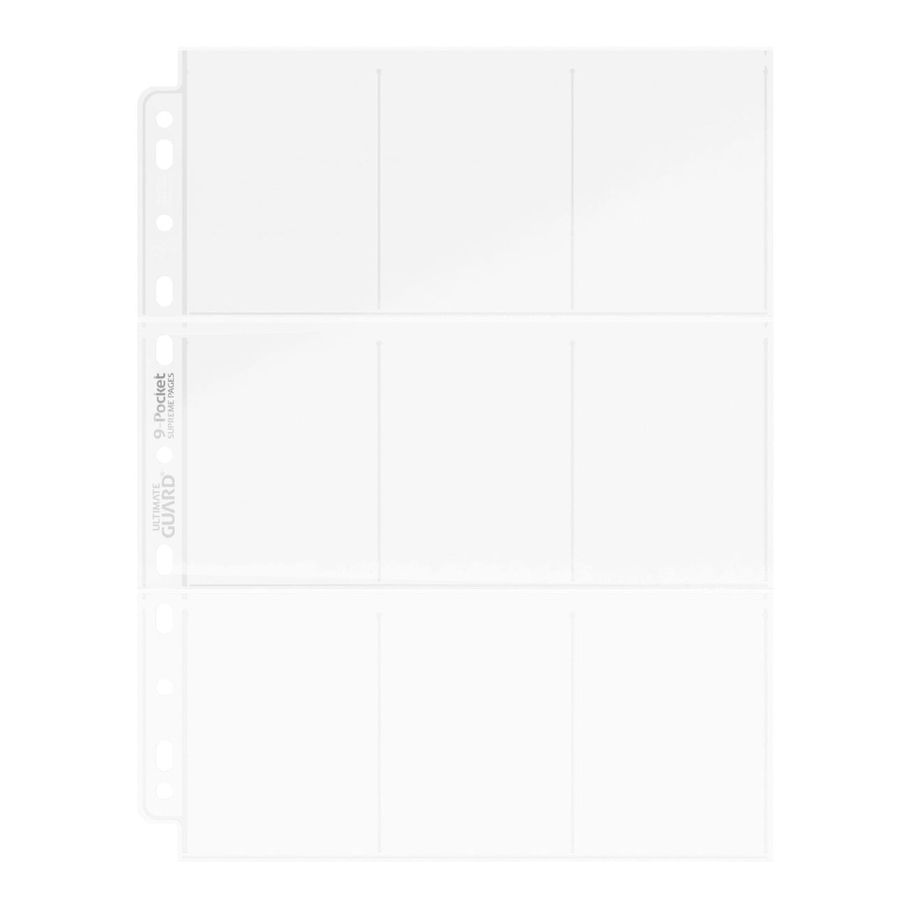 Product image Ultimate Guard 9-Pocket Pages Top-Loading (100) - Transparent