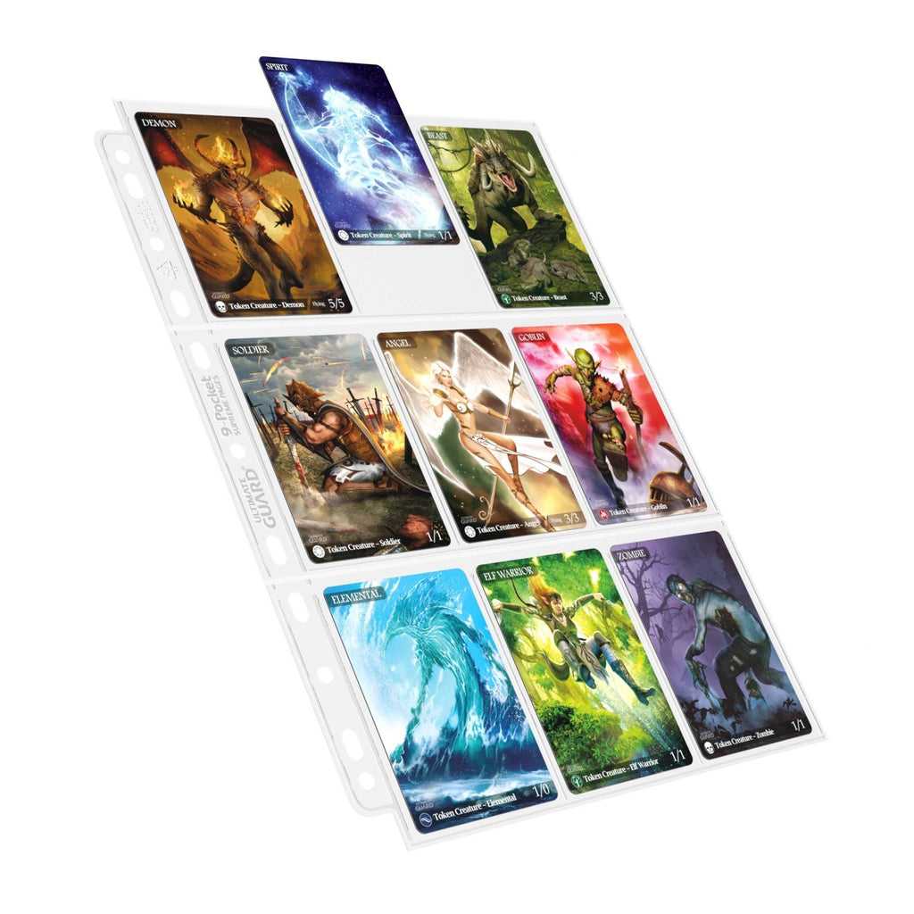 Product image Ultimate Guard 9-Pocket Pages Top-Loading (100) - Transparent
