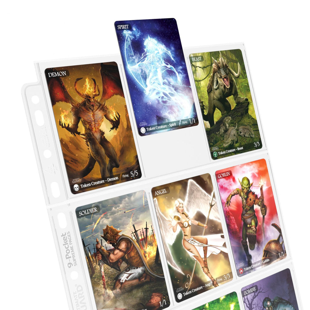 Product image Ultimate Guard 9-Pocket Pages Top-Loading (100) - Transparent