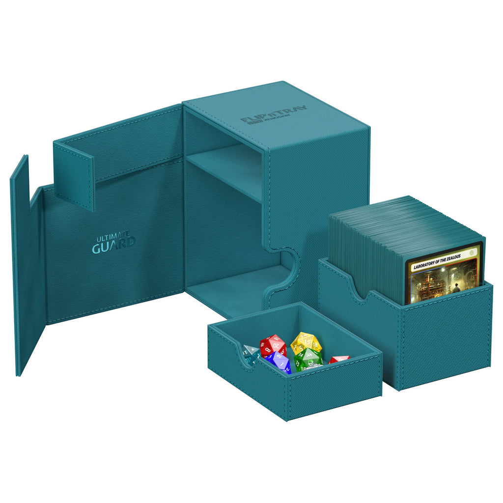 Product image Ultimate Guard Flip'n'Tray 133+ Xenoskin - Petrol