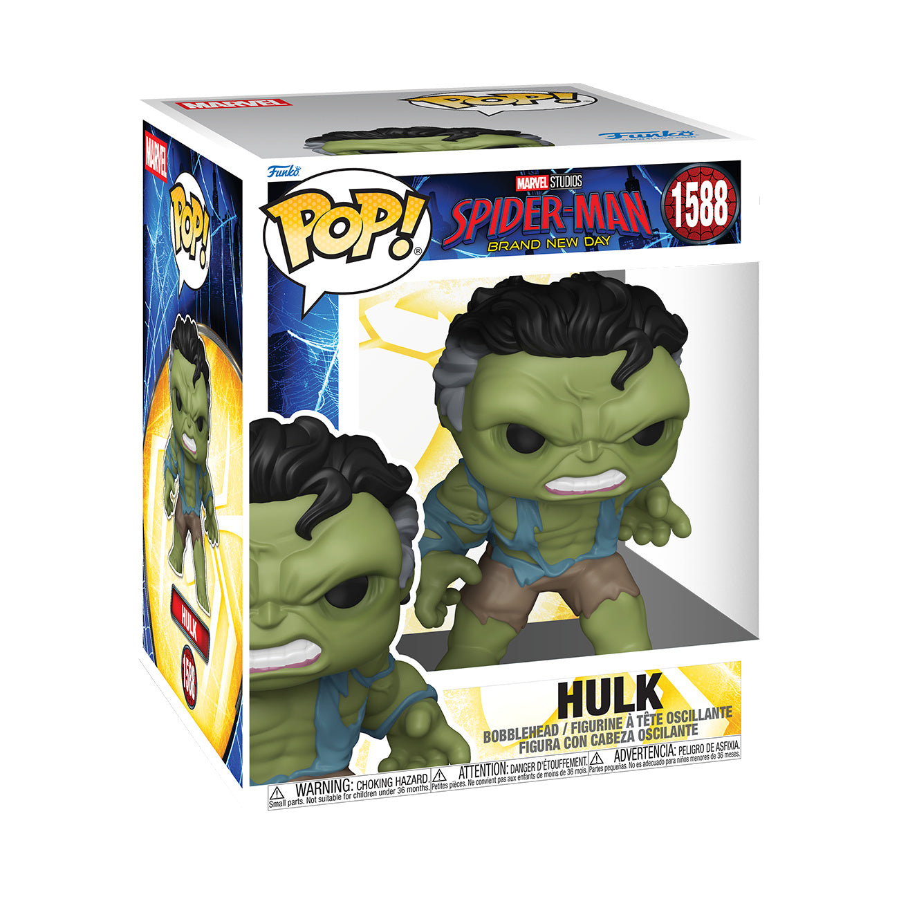 Product image Spider-Man: Brand New Day - Hulk Funko Pop Bobblehead Figure