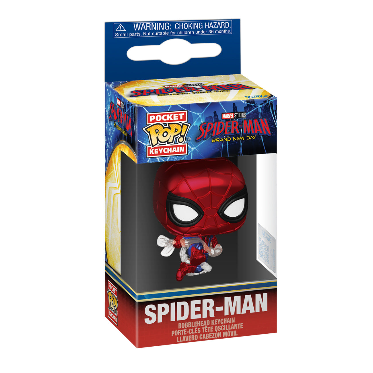 Product image Spider-Man: Brand New Day - Metallic Funko Pop Keychain