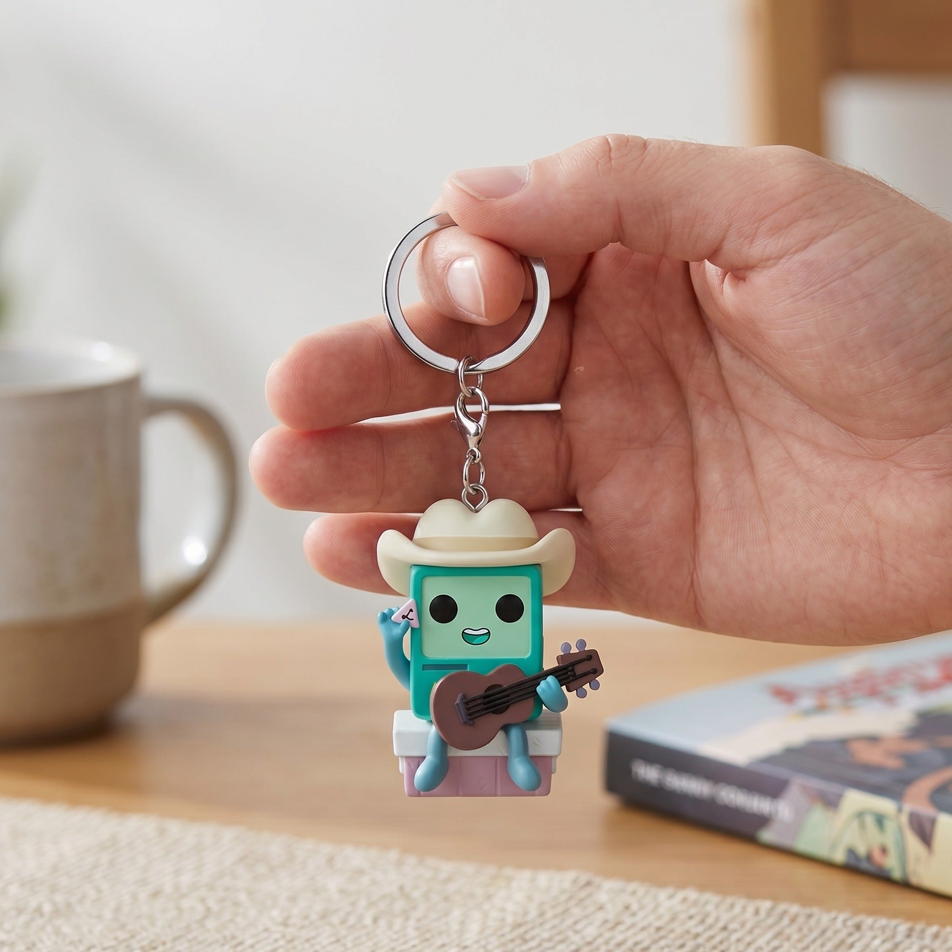 Product image Adventure Time - Cowboy BMO with Guitar Funko Pop Keychain