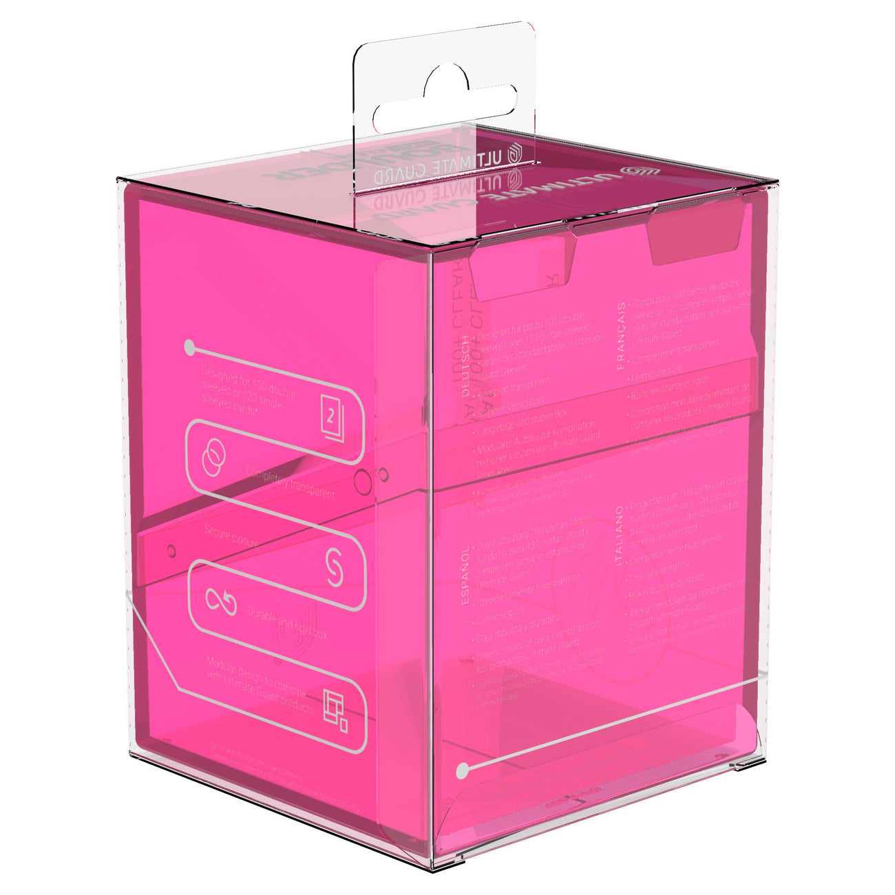 Product image Ultimate Guard Boulder 100+ Clear – Rhodonite