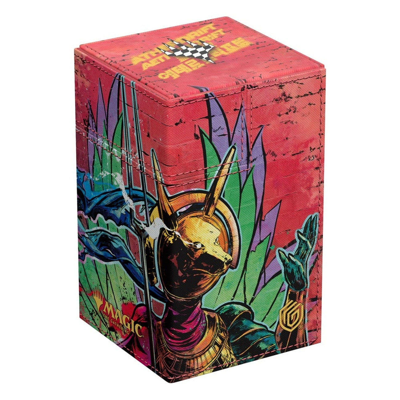 Product image Ultimate Guard Flip'n'Tray 100+ Xenoskin Magic: The Gathering "Aetherdrift" - Hazoret, Godseeker