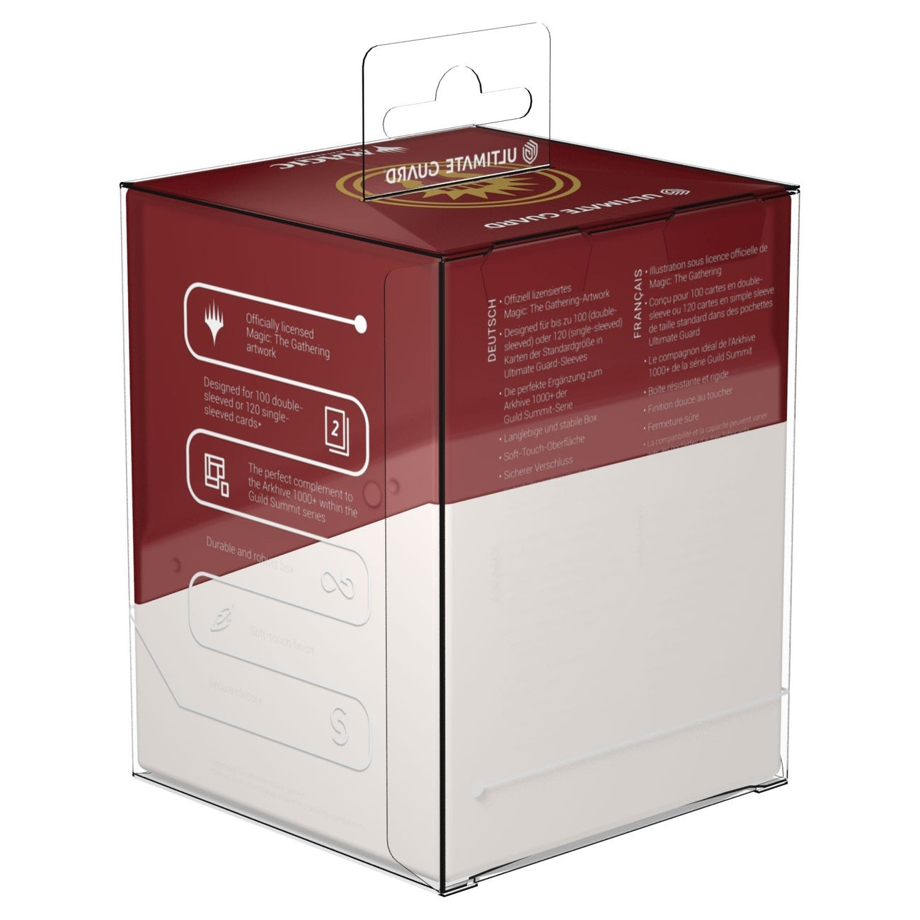 Product image Ultimate Guard Boulder 100+ Magic: The Gathering "Guild Summit" - Boros