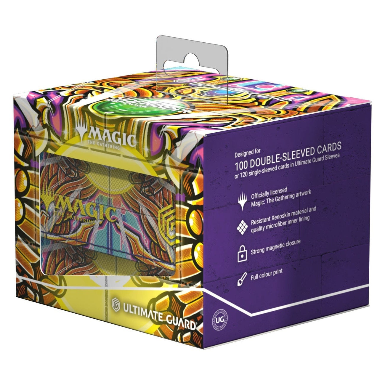 Product image Ultimate Guard Sidewinder 100+ Xenoskin Magic: The Gathering "Aetherdrift" – Solar Gearhulk